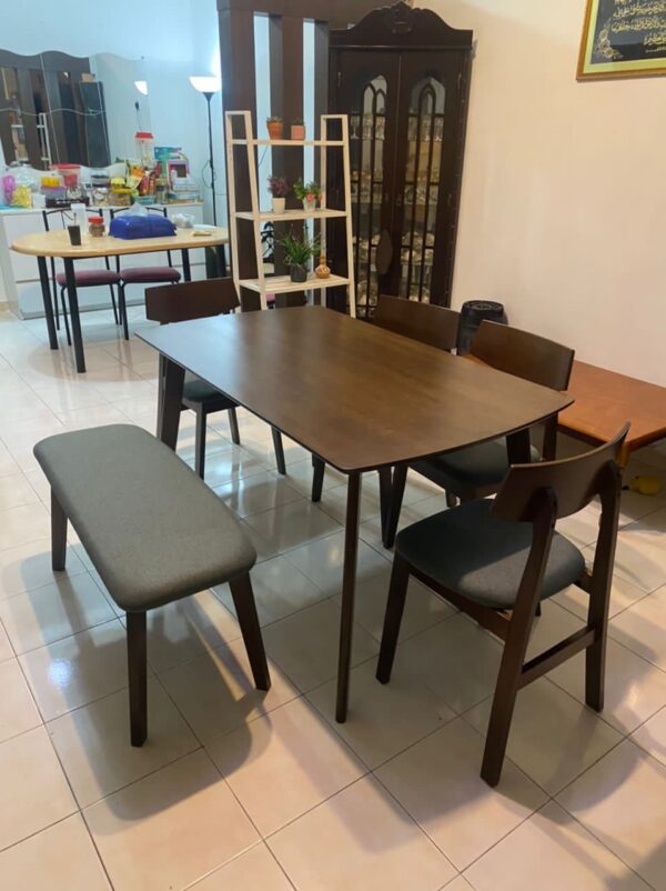 KENT Wooden Dining Set - Image 6