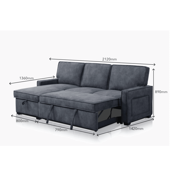 BEROCA Multi-Functional Sofa Bed - Image 7