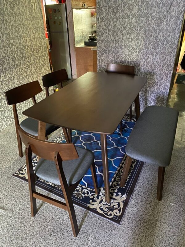 KENT Wooden Dining Set - Image 5