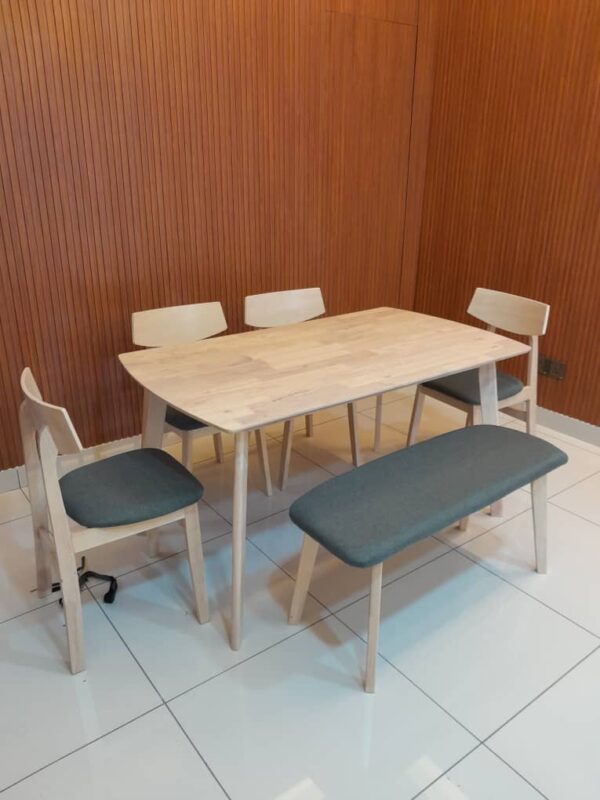 KENT Wooden Dining Set - Image 7