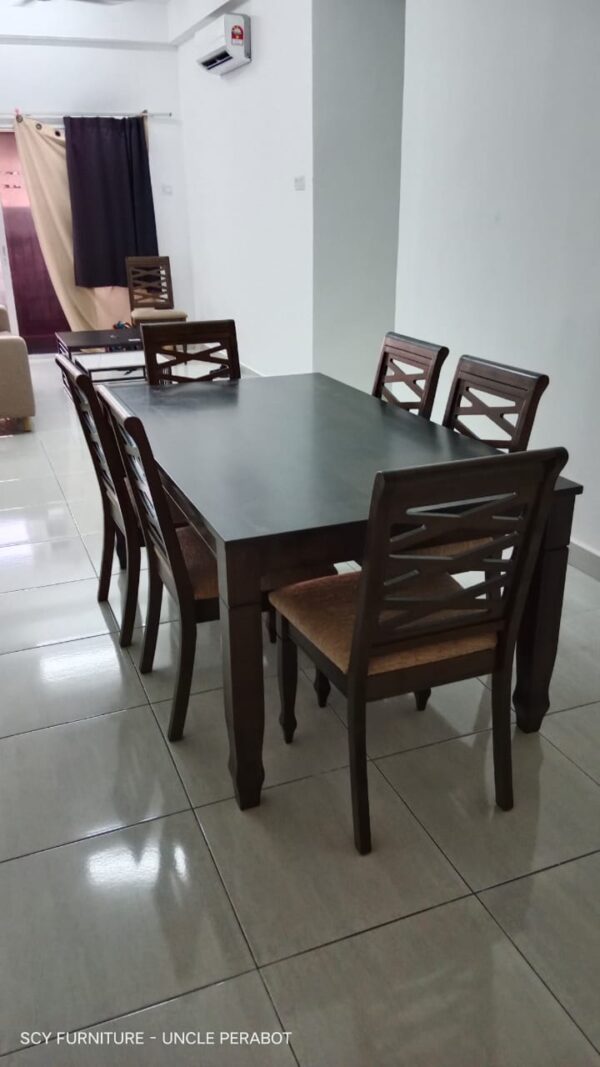 NAIROBI Wooden Dining Set - Image 3