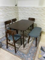 KENT Wooden Dining Set - Image 4
