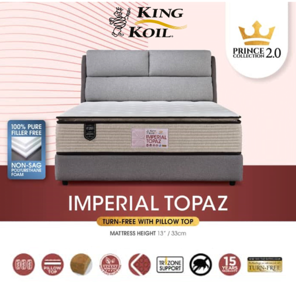 King Koil Prince IMPERIAL TOPAZ Mattress - Image 2