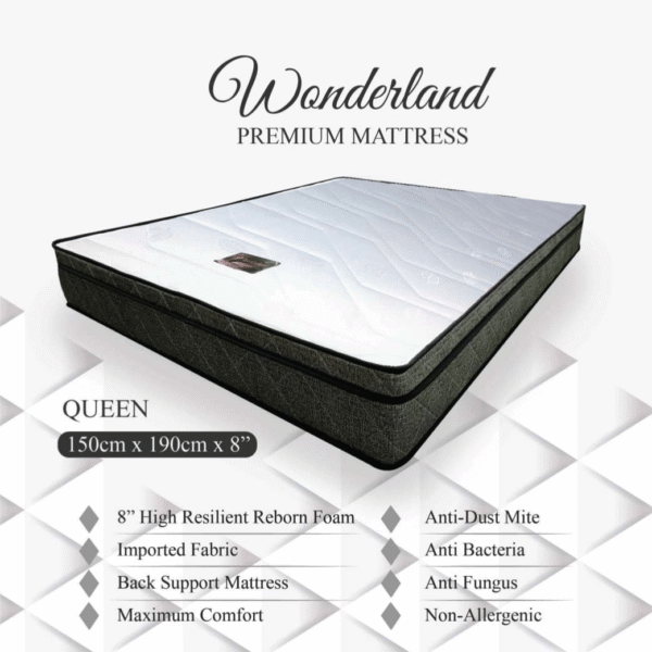 King's Nite WONDERLAND Mattress (8”) - Image 4