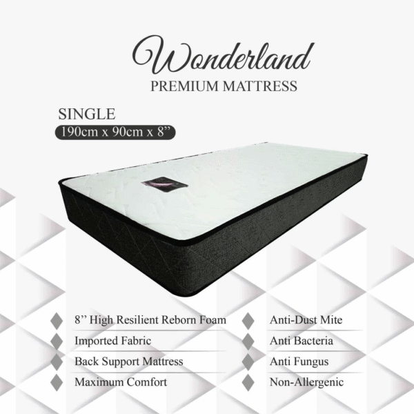 King's Nite WONDERLAND Mattress (8”) - Image 6
