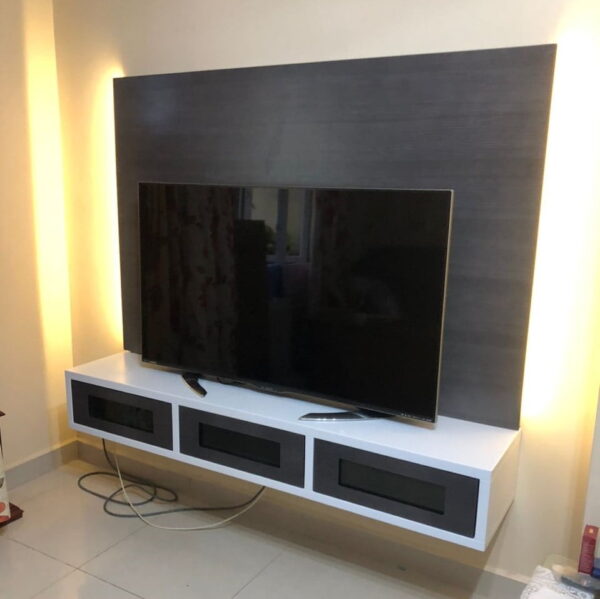 MAMEHA Wall Mounted TV Cabinet - Image 2