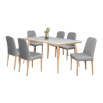 OBSIDIAN Marble Dining Set - Image 2