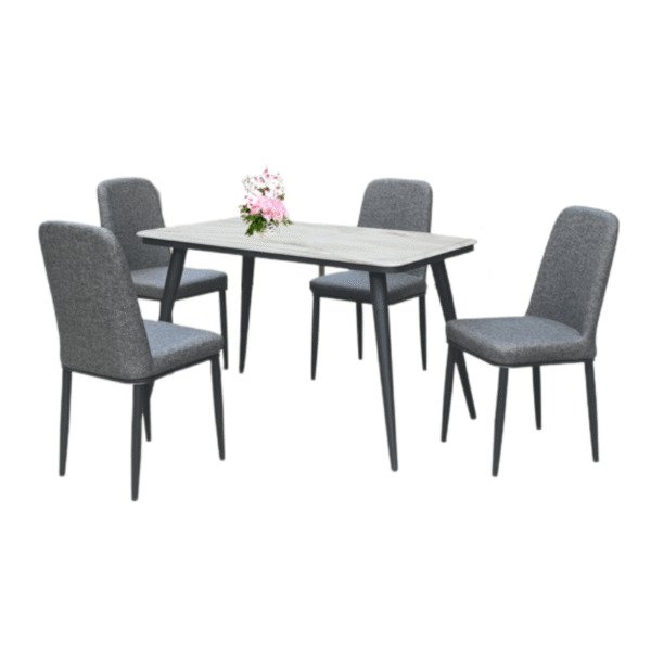OBSIDIAN Marble Dining Set - Image 6