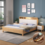 FUJI Wooden Bed