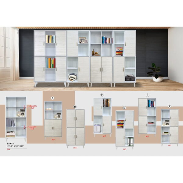 SWANNE Customizable Book Shelf - Image 4