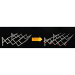 VEIKS Wall Mounted Retractable Cloth Hanger - Image 2