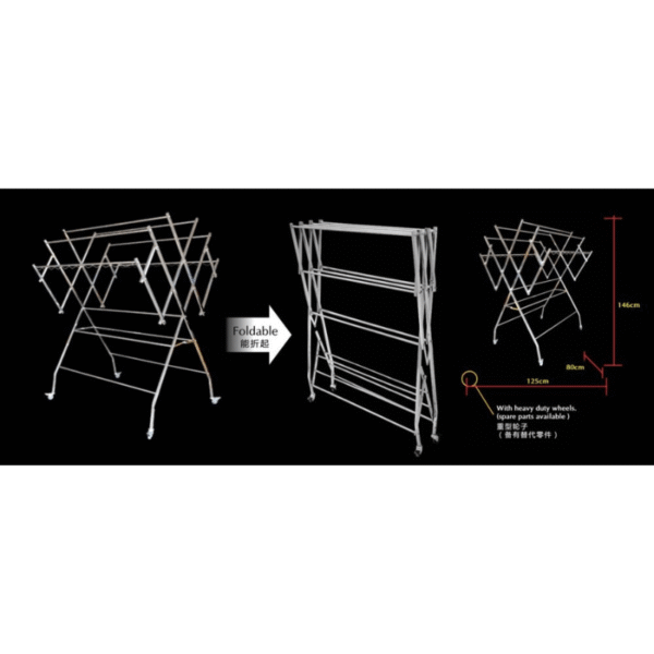 WANO Stainless Steel Cloth Hanger - Image 2