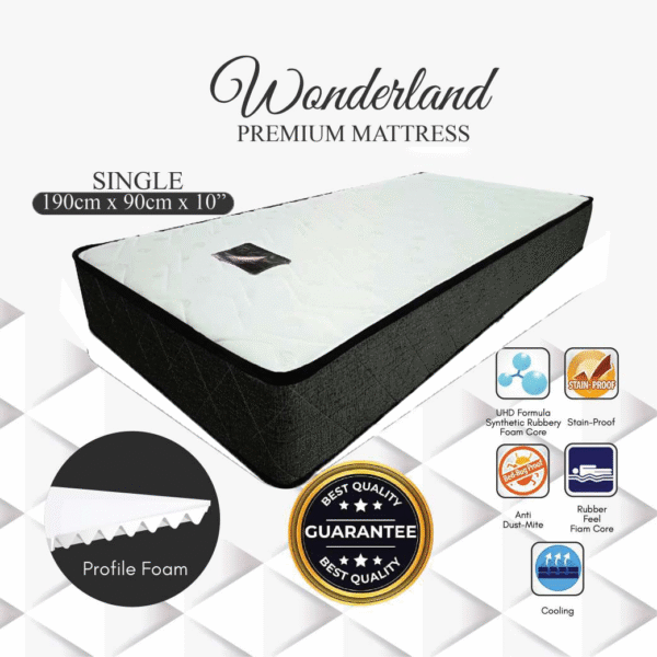 King's Nite WONDERLAND Mattress (10”) - Image 5