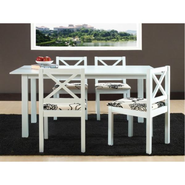 SOLARIS Wooden Dining Set - Image 4