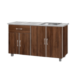 SILK Low Kitchen Cabinet with Sinki