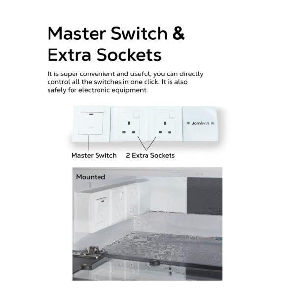 EWA Wall Mounted TV Cabinet - Image 4