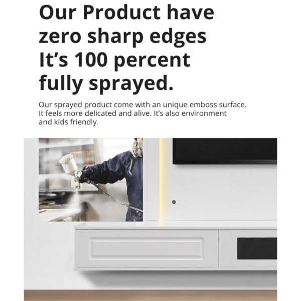 EWA Wall Mounted TV Cabinet - Image 2