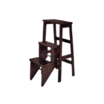 OAK Foldable Step Chair