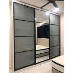 Custom Built-In 3 Door Wardrobe (W10 x H8')