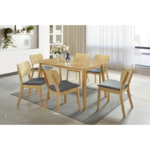 SARANA Wooden Dining Set