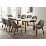VOUIS HANABI Marble Dining Set