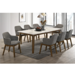 VOUIS ROYA Marble Dining Set