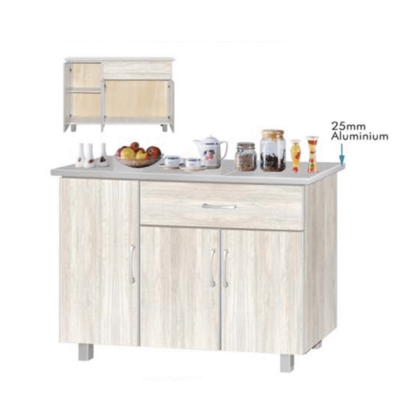 VALDI Low Kitchen Cabinet - Image 2