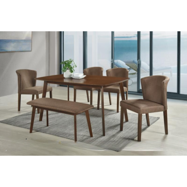 FIENTALO Wooden Dining Set - Image 2