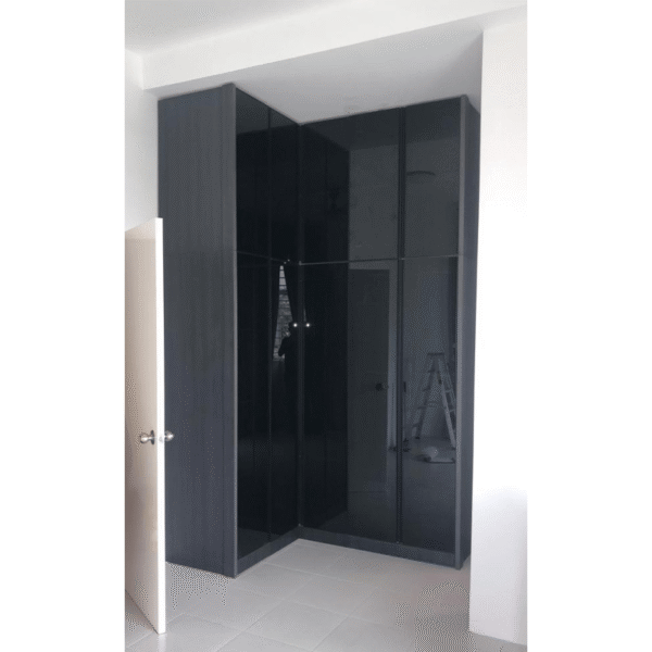 LED L Shape Wardrobe (W16 x 40 x 32 x H120") - Image 2