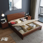 KIRA Wooden Bed - Image 4