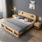 SAYAKA Wooden Bed