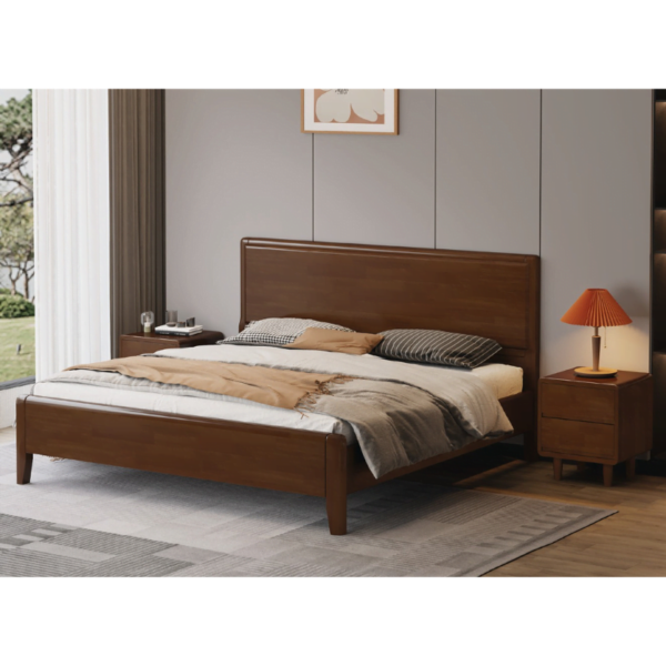 YURISA Wooden Bed - Image 2