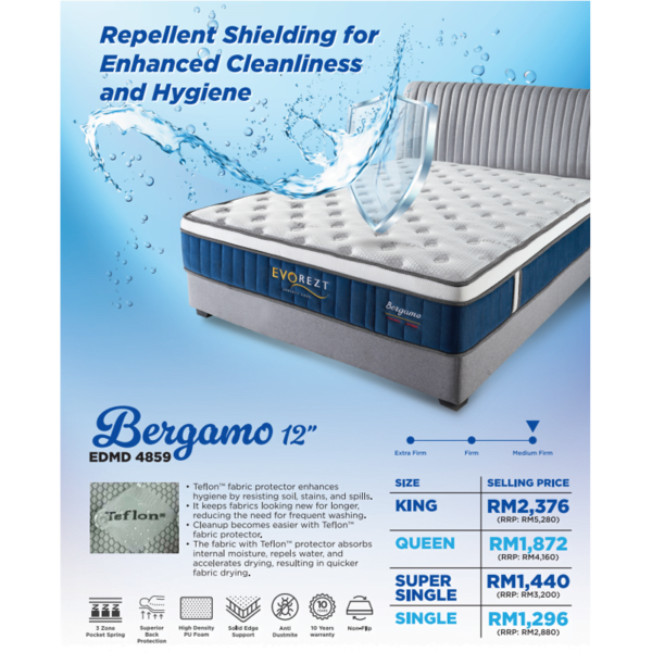 EVOREZT BERGAMO Mattress - Image 2