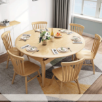 GEN Foldable Wooden Dining Set