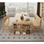 RIKKA Wooden Dining Set