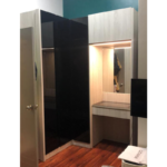 LED L Shape Wardrobe (L16 x 40 x 32" Custom Dressing Table x H96'') - Image 2