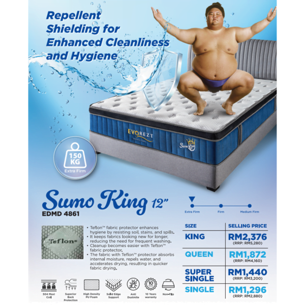 EVOREZT SUMO KING Mattress - Image 2