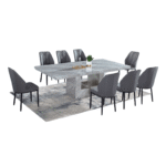 DRIGUEZ Marble Dining Set