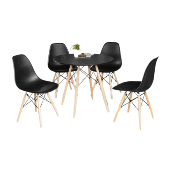 HAWKER Wooden Dining Set - Image 2