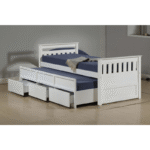 RAVINE Wooden Pull Out Drawer Bed - Image 2