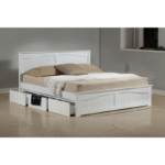 OLORA Wooden Drawer Bed - Image 2