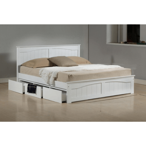 OLORA Wooden Drawer Bed - Image 2