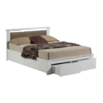 LORDS Wooden Drawer Bed