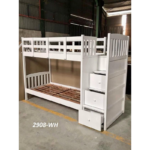 KALMER Wooden Drawer Double Decker Bed - Image 2