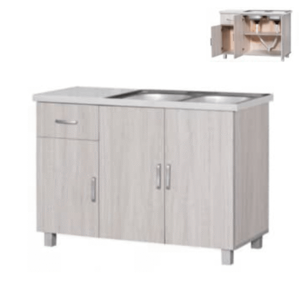 QUORA Low Kitchen Cabinet with Sinki - Image 4