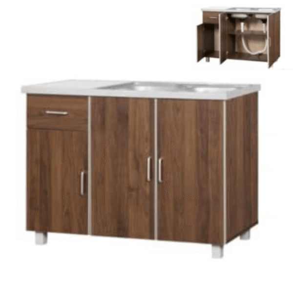QUORA Low Kitchen Cabinet with Sinki - Image 3