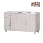 QUORA Low Kitchen Cabinet with Sinki - Image 2