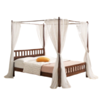 LAURENT Wooden Poster Bed