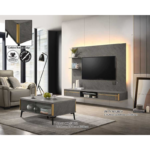 SAMURAI Wall Mounted TV Cabinet (with Coffee Table)