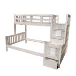 KOMBO Wooden Drawer Bunk Bed